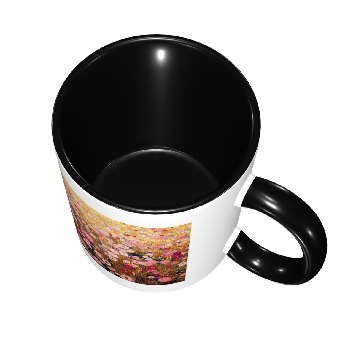 Кружка Gustav Klimt Pink Flowe – обзор и цена Coffee Tea For Garden